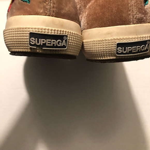 Superga floral print sneakers size 6 1/2 - Picture 4 of 16